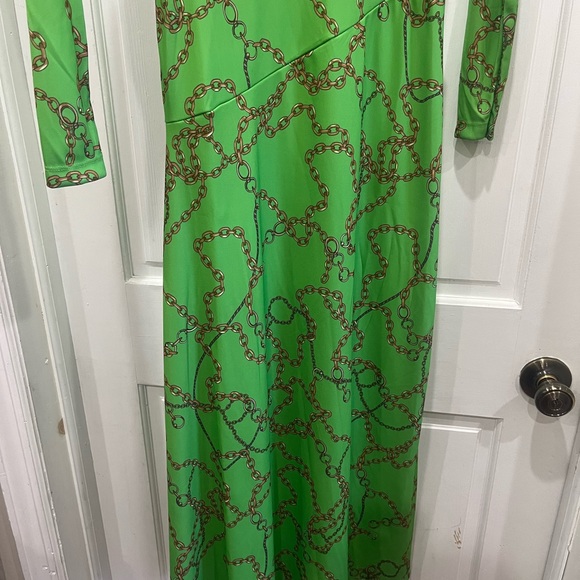 MANGO • Chain Print Dress - Picture 11 of 14